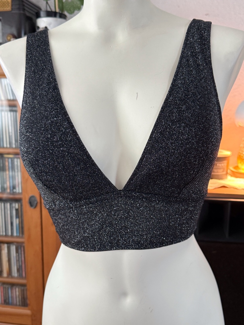 Sparkle crop top